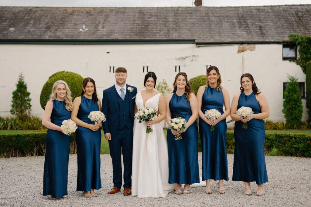 Portrait of the bridesmaids